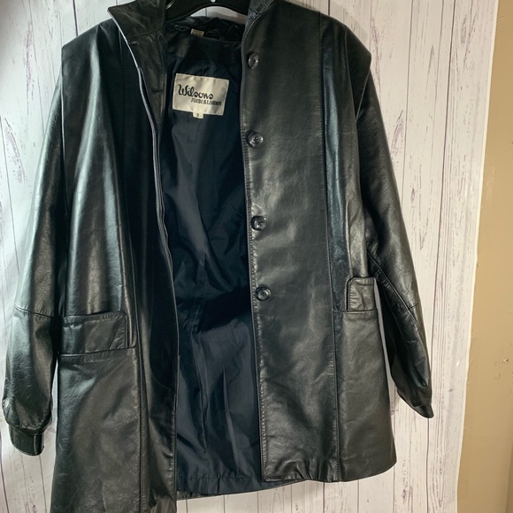 Woman’s Wilson suede and leather size 8 jacket - Picture 3 of 7